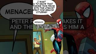 SpiderMan Tells a Villain About the Multiverse shorts [upl. by Steele]