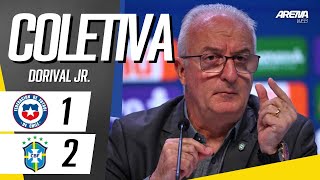 COLETIVA DORIVAL JR  AO VIVO  Chile x Brasil  Eliminatórias da Copa do Mundo FIFA [upl. by Alba]