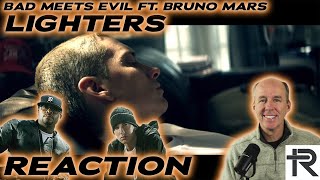 PSYCHOTHERAPIST REACTS to Bad Meets Evil Lighters ft Bruno Mars [upl. by Britni]