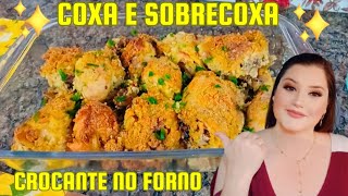 FRANGO CROCANTE NO FORNO receitaboa receitanova receitabrasil recipe frangoassado crocante [upl. by Galang386]