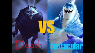 Death Vs TentacularpusssinbootsthelastwishRumbleDeathtentacularWwedreamworks [upl. by Yrrep]