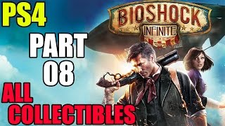 BioShock Infinite PS4 All Collectibles Walkthrough Part 8 No Commentary Gameplay [upl. by Neirual]