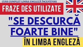 🇬🇧 quotSE DESCURCĂ FOARTE BINEquot ÎN LIMBA ENGLEZĂPRONUNȚIE FRAZE DES UTILIZATE engleza invataengleza [upl. by Tiffanle]