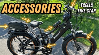 How I Customized my Ecells Five Star Ebike [upl. by Aneahs]