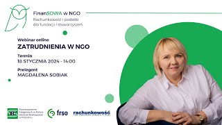 Zatrudnienia w NGO  FinanSOWA w NGO [upl. by Icken81]