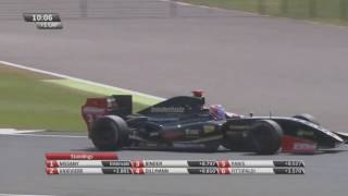 Formula V8 35 2016 Silverstone Egor Orudzhev and Roy Nissany Crash [upl. by Elfreda]