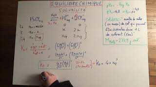 11 EquilChimique solubilite [upl. by Ramyar]