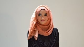 Hijab Tutorial Style 56 by Puteri Hasanah Karunia [upl. by Wahlstrom]