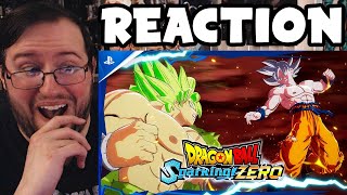 Gors quotDragon Ball Sparking Zero Opening Cinematic Trailerquot REACTION [upl. by Kentiggerma487]