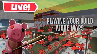 Live  Playing Views Piggy Build Mode Maps [upl. by Nahtnahoj]