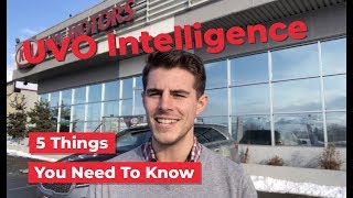 Kias UVO Intelligence  5 things you should know [upl. by Lobell]