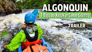 7Days Kayak Camping in Canoe Country  The Trailer [upl. by Jorie97]