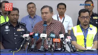 Elmina plane crash Press conference by Transport Minister Anthony Loke [upl. by Aronek683]