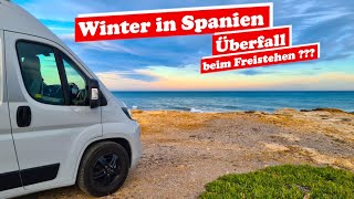 Spanien überwintern im Wohnmobil Reisebericht Mittelmeerküste Campingplätze Stellplätze Freistehen [upl. by Royo]