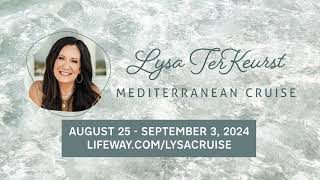 Lysa TerKeurst Mediterranean Cruise with Lifeway Women [upl. by Maccarone]