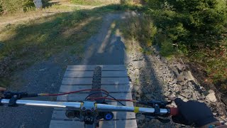 Another small bikepark that people should know about Dackestupet [upl. by Llerrod576]