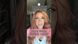 Day 3 Unwashed Hair Easy Style Hacks haircare [upl. by Line]