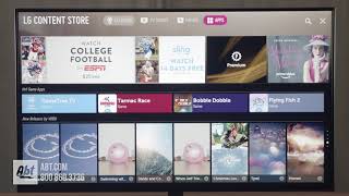 How To Install Apps On An LG TV [upl. by Annairb]