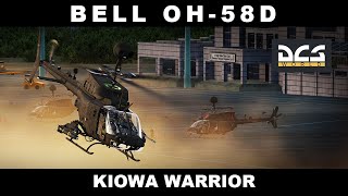 DCS  Bell OH58D KIOWA WARRIOR by POLYCHOP SIMULATION [upl. by Meingoldas]