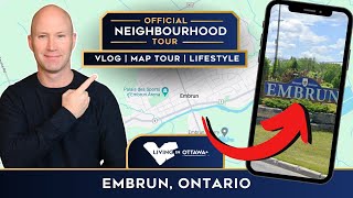 Embrun Ontario Neighbourhood Tour  Living in Ottawa [upl. by Naara861]