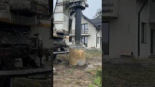 Drilling machine working best fyp davfor davforforaje construction excavator trending trucks [upl. by Airbma]