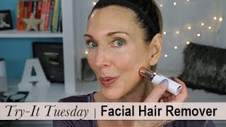 Try It Tuesday Facial Hair Remover  Finishing Touch Flawless [upl. by Lattimer]