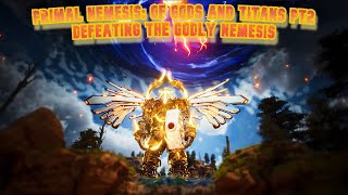 Ark Survival Ascended Primal Nemesis Of Gods and Titans pt2 [upl. by Hcaz]