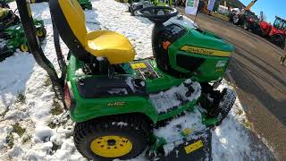 2024 John Deere X949 903cc 3Cyl Diesel Compact Utility Mower 245 HP Ripon at the MMS 2024 [upl. by Mayrim]