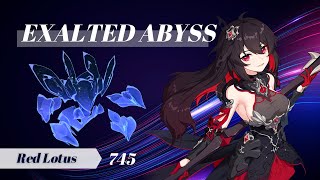 Honkai Impact 3  Exalted Abyss Couatl科亞特爾複生之影 RL 389D 745 pts [upl. by Macmullin933]