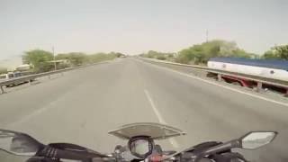 Mumbiker Nikhil accident Close call [upl. by Dniren]