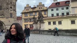 Prague Old Town walking [upl. by Erised565]