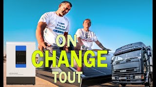 83 –On change tout  –nomade –vie en poids lourd aménagéonduleurvanlifepanneauxsolaires [upl. by Ellersick]