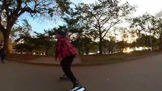 Domingo parque Ibirapuera 🌄 wizardskating patinsstreet rollerskating america [upl. by Onez]