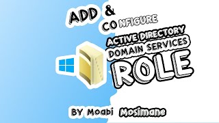 Adding and Configuring the Active Directory Domain Services role to Windows Server 2019  Episode [upl. by Anieral]