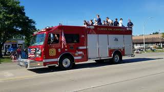 2024 Clawson 4th of July Parade Fire Apparatus Display [upl. by Akirej4]