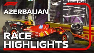 Race Highlights  2024 Azerbaijan Grand Prix [upl. by Curtis]