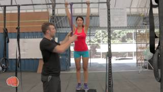 How To Use Resistance Band for Pull Up Progression  WOD Nation coach Barry  CrossFit Chiang Mai [upl. by Gallenz]