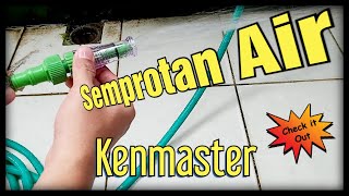 Semprotan Air Plastik Kenmaster Segini Semprotannya [upl. by Kendrah]