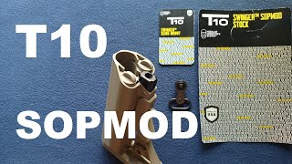 SHOW AND TELL T10 TECH TEN TACTICAL SOPMOD COMBO KIT [upl. by Studley]