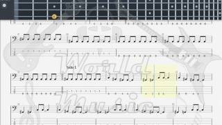 Gallagher Rory Philby BASS GUITAR TAB [upl. by Gare]