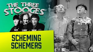 The THREE STOOGES  Ep 173  Scheming Schemers [upl. by Kcirttap]