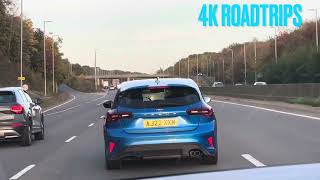 4K Roadtrips Heathrow to Lincolnshires travel highway [upl. by Narine]