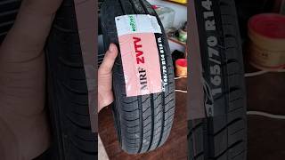 16570r14 mrf zvtv tubeless tyre for car 🚗shorts [upl. by Seroled]