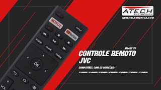 Controle Remoto Smart TV JVC LT65MB508 780160 [upl. by Eldnar]