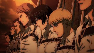 Attack on Titan Season 4 Part 2 Episode 6 OST  Barricades Anime Version [upl. by Eille]