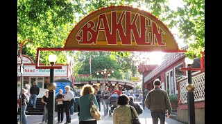 Bakken Amusement ParkThe oldest amusement park of the world established in 1583 nearer Copenhagen [upl. by Wolgast]