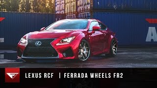 2015 Lexus RCF  Ferrada Wheels FR2 Matte Bronze [upl. by Yecal875]