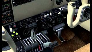 RealAir Beechcraft Turbine Duke Tutorial 1 Engine Startup [upl. by Lodnar]