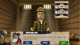 Pirate101 Character Creation [upl. by Ellehctim236]