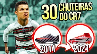 TODAS as 30 CHUTEIRAS da NIKE ESPECIAIS do CR7 [upl. by Eillib789]